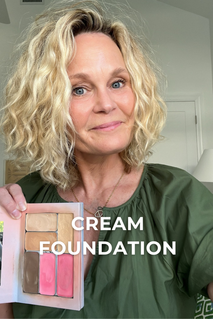 Cream Foundation with Seint Makeup