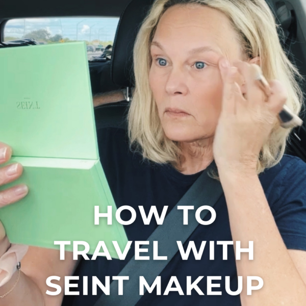 Is traveling with your makeup a mess? Seint Cream Foundation has everything you need in One Customizable palette. Traveling just got easier!