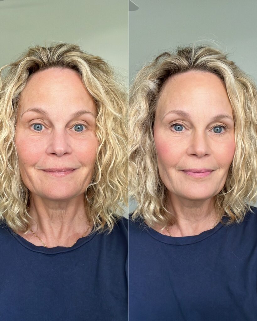Ridgely Before and After with Seint Makeup